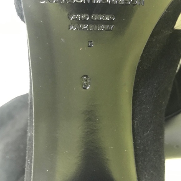 Sigerson Morrison black suede heels - Picture 8 of 8